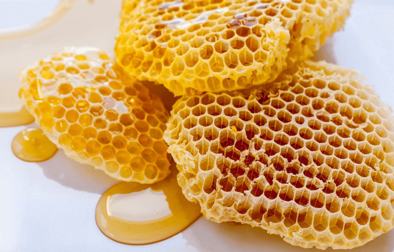 Golden honeycomb from Nepal