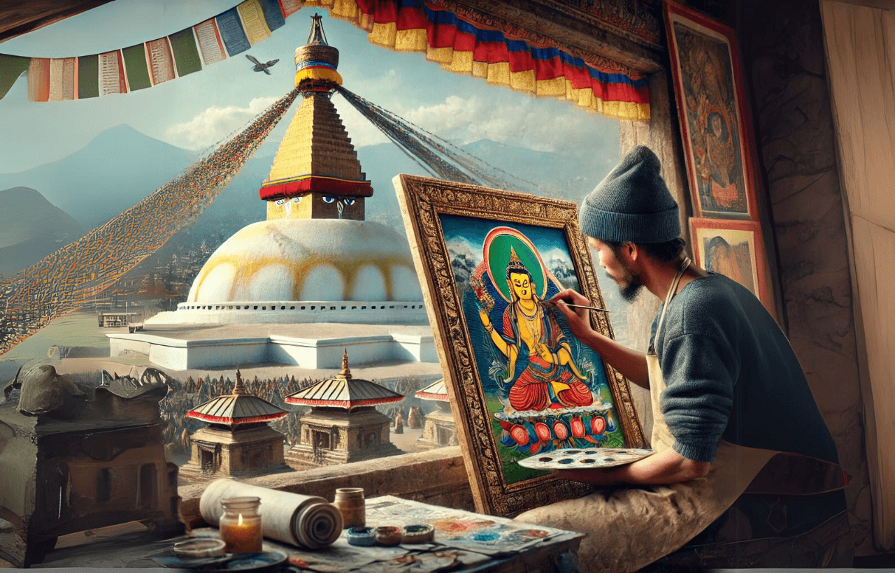 Import or Export Nepali Thangka and Mandala Paintings