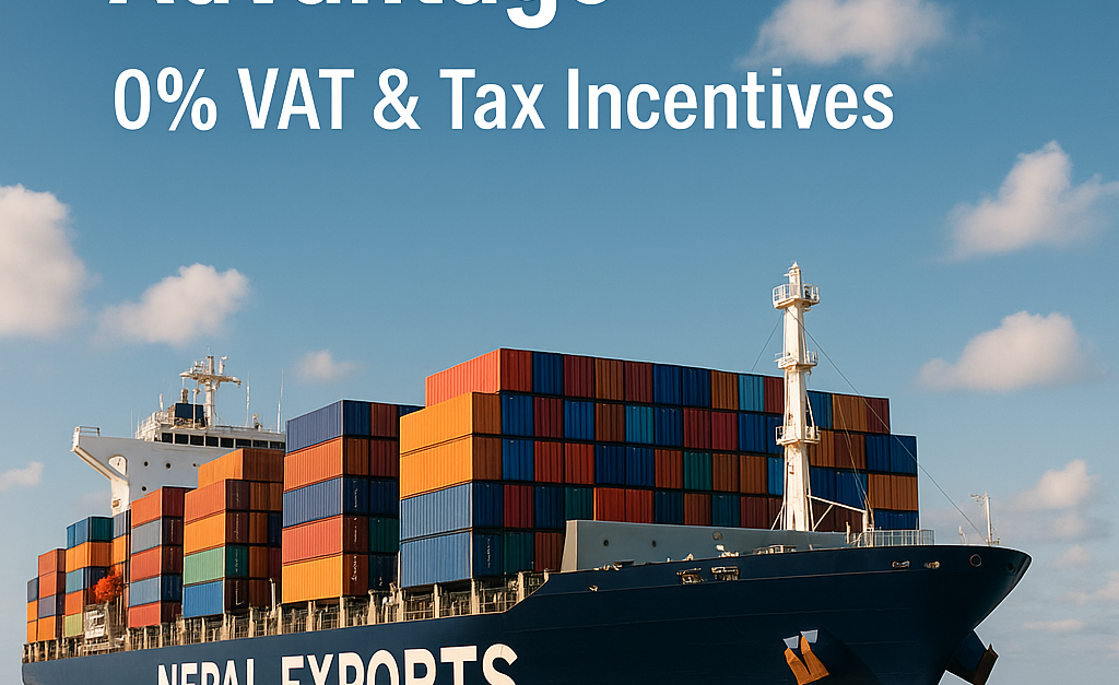 Key Benefits for Nepalese Exporters: Tax Incentives, 0% VAT, and More