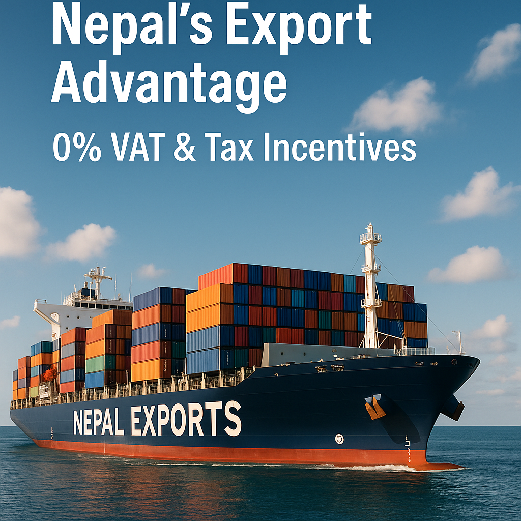 Key Benefits for Nepalese Exporters: Tax Incentives, 0% VAT, and More