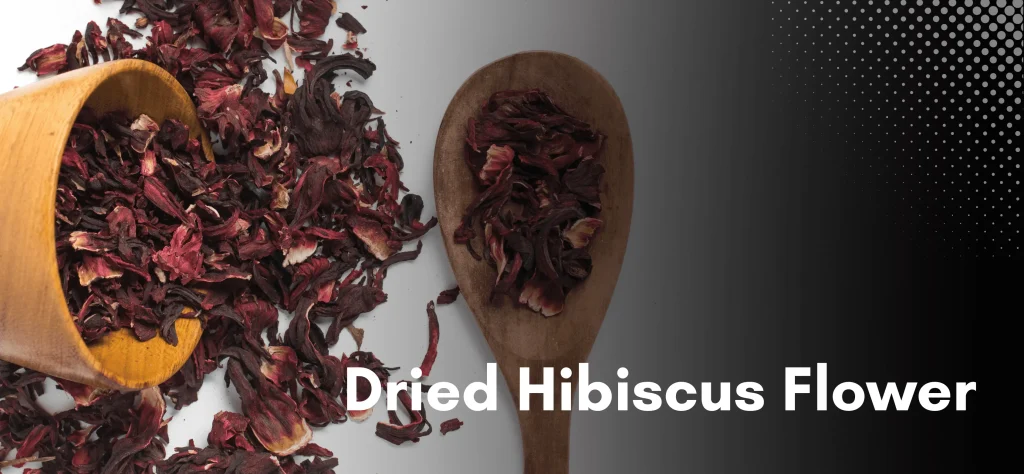 Dried hibiscus flower from Nepal for tea