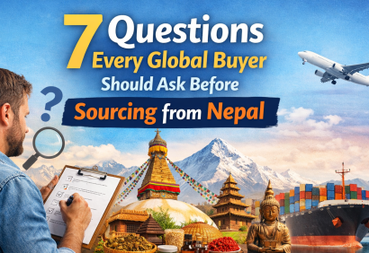 Global buyer reviewing supplier options for sourcing from Nepal