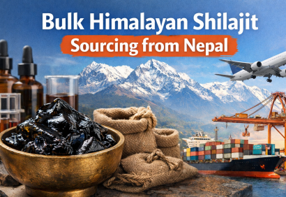 Bulk Himalayan Shilajit sourcing from Nepal for export