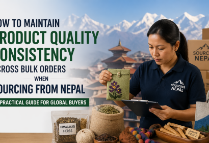 Quality inspection process while sourcing from Nepal for bulk export