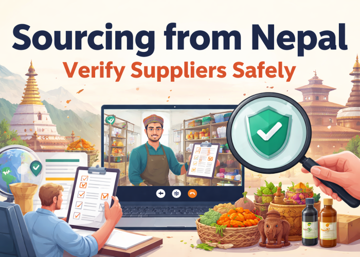 supplier verification process when sourcing from Nepal