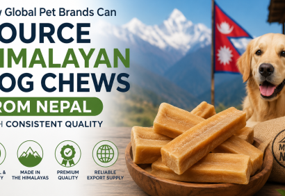 Premium Himalayan dog chews sourcing from Nepal for global pet brands