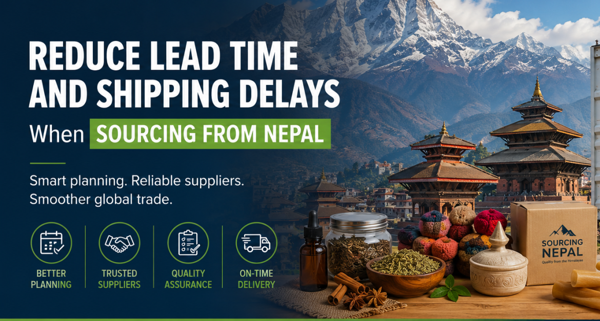 Bulk export shipment and quality inspection process for sourcing from Nepal