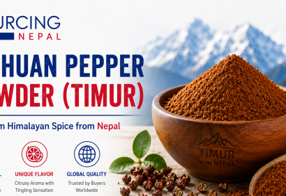 Premium Sichuan Pepper Powder sourced from Nepal for global spice buyers